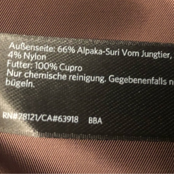 ❌SOLD❌NWT EILEEN FISHER Casis Peruvian Alpaca Suri Coat - Picture 11 of 11